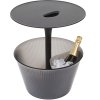 Oldalasztal PICK-UP 49 cm, fekete, Alessi