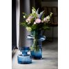 Váza TUBE 30 cm, sötétkék, üveg, Lyngby Glas