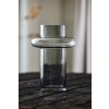 Váza TUBE 30 cm, füstölt üveg, Lyngby Glas