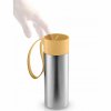Utazási bögre TO GO 350 ml, sárga, rozsdamentes acél