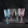 Borospoharak NOBLESSE COLORS, szett 2, 355 ml, menta, Nachtmann