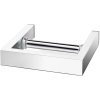 WC-papír tartó LINEA 15 cm, polírozott, rozsdamentes acél, Zack