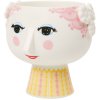 Virágcserép EVA 15 cm, rózsaszín, kerámia, Bjørn Wiinblad