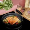 Edénykészlet INGENIO BLACK STONE L3998802, szett 8, fekete, alumínium, Tefal
