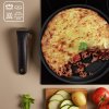 Edénykészlet INGENIO BLACK STONE L3998802, szett 8, fekete, alumínium, Tefal