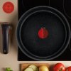 Edénykészlet INGENIO BLACK STONE L3998802, szett 8, fekete, alumínium, Tefal