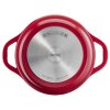 Lábas AIR E2544655 24 cm, 4,7 l, piros, alumínium, Tefal