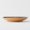Előételes tányér WABI SABI 19 cm, barna, kerámia, MIJ