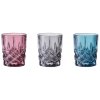 Nachtmann NOBLESSE VINTAGE COLORS feles pohár, 3 db-os szett, 55 ml