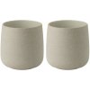 Stelton EMMA csésze, 220 ml, 2 db-os szett, szürke, kőedény