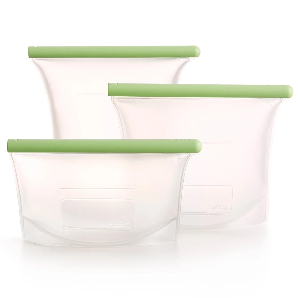 Reusable kitchen storage bags hotsell