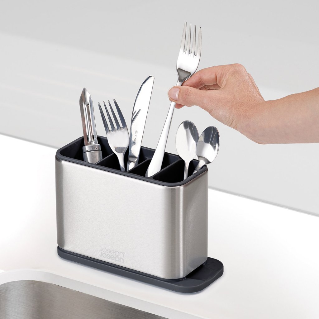 Cutlery drainer SURFACE stainless steel Joseph Joseph 33 55 Kulina
