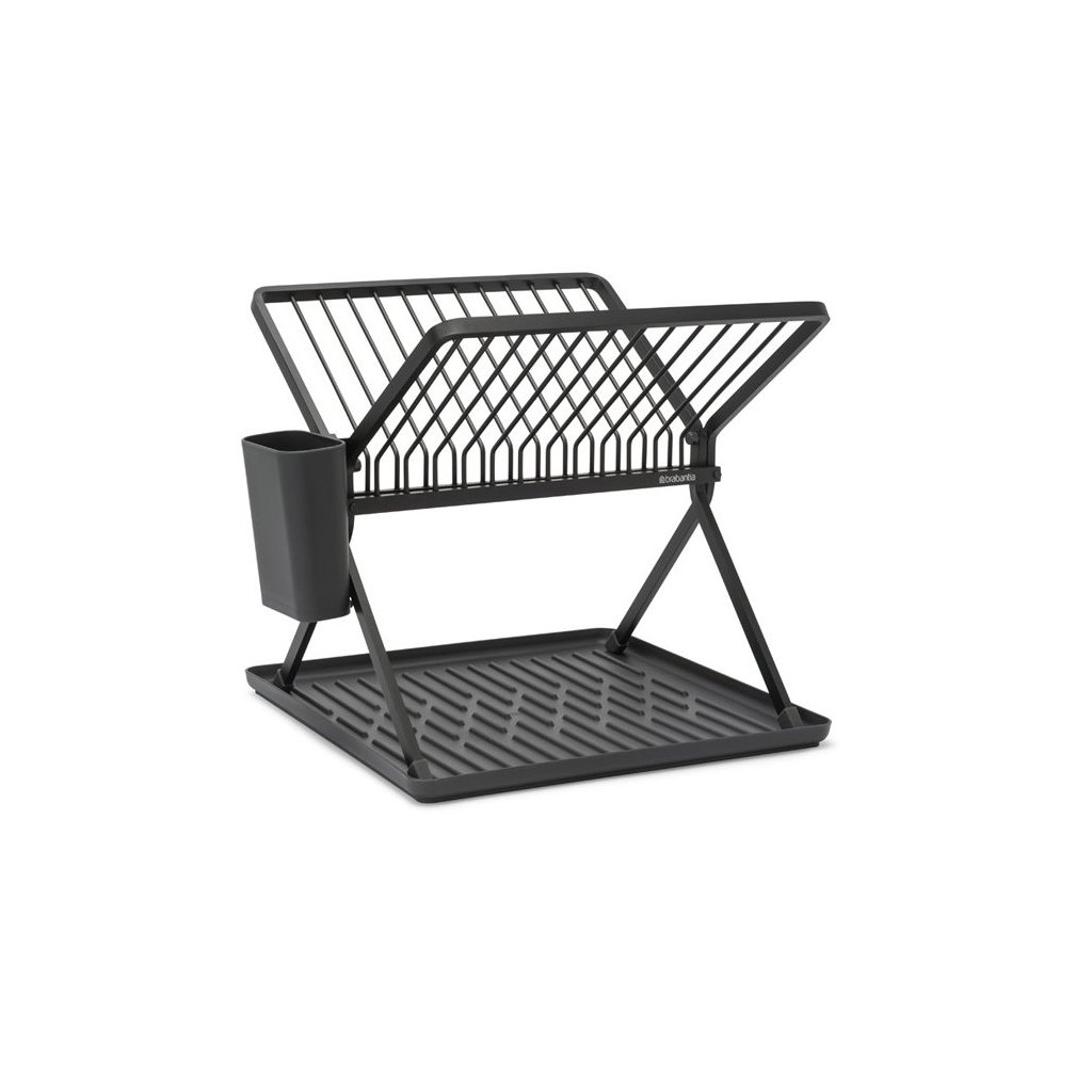 Dish drying rack foldable grey Brabantia 49 81 Kulina