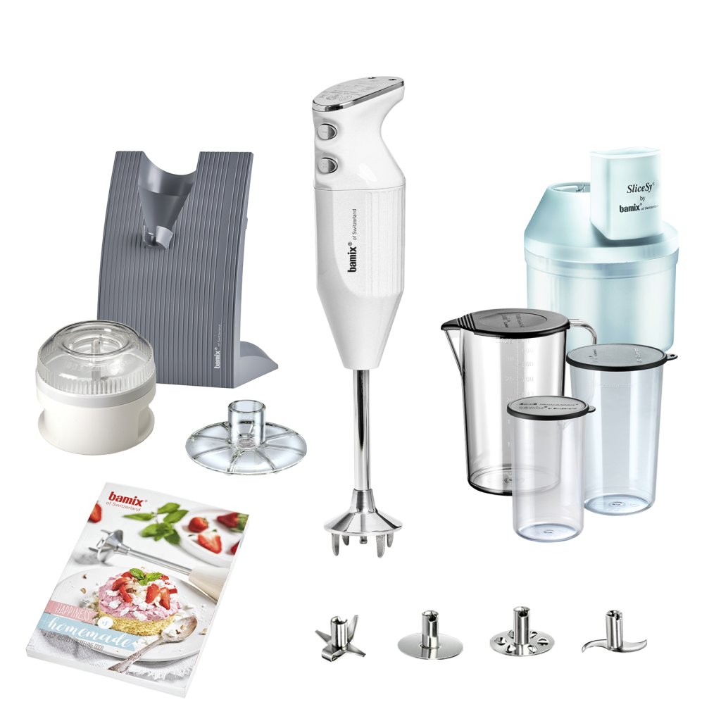 Hand blender BAKING type C 200 W white Bamix 375 Kulina