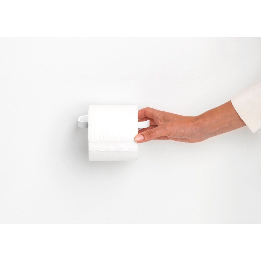 Toilet paper holder MINDSET mineral white Brabantia 52 44 Kulina
