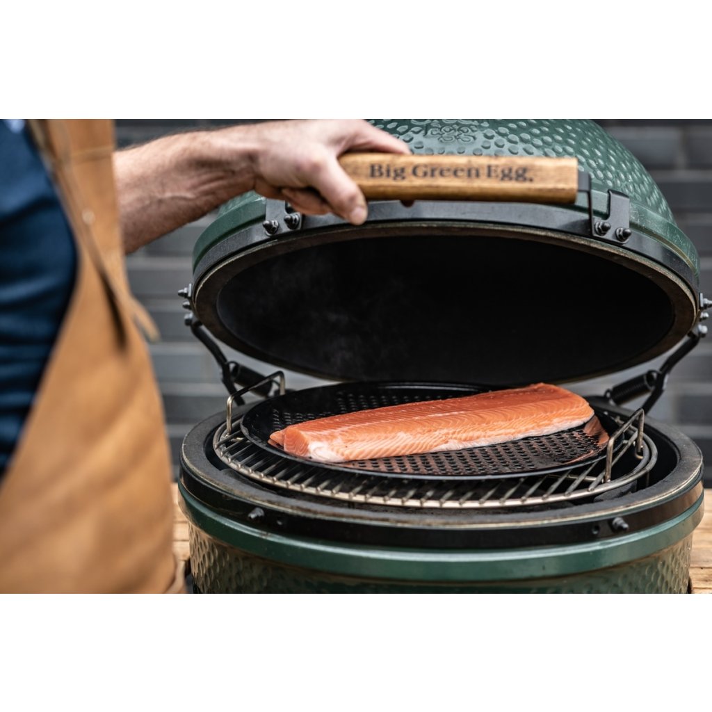 Charcoal grill L, with Nest mobile stand, Big green egg ✓ 267