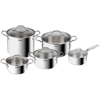 Pot set INTUITION B864SA74, 10 pcs, Tefal 