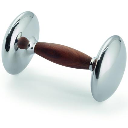 Dumbbell STUDIO 17 cm, 2 kg, silver, Philippi 