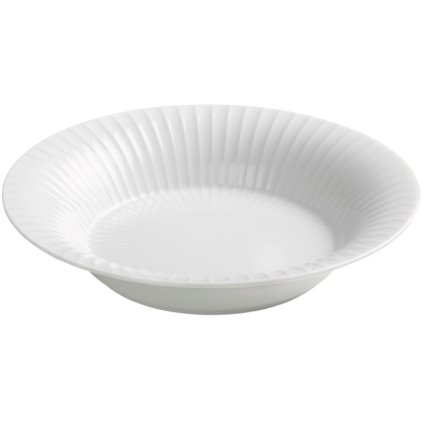 Soup plate HAMMERSHOI 21 cm, white, Kähler 
