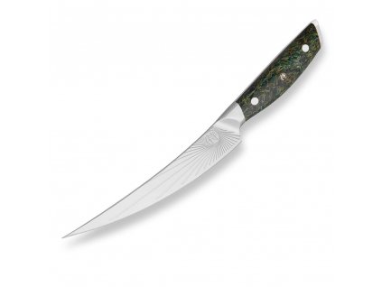 Boning knife SANDVIK GREEN NORTHERN SUN 16,5 cm, Dellinger 