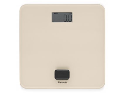 Digital body weight scale RENEW soft beige, battery free, Brabantia 