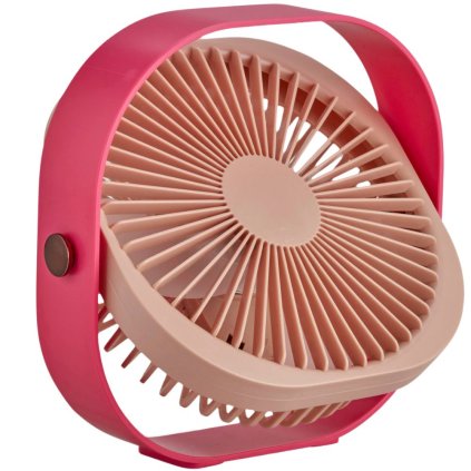 Table fan FANTASTIC 20 cm, pink, Printworks