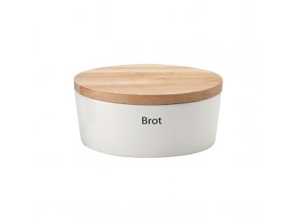 Bread bin 30 x 23 cm, with wooden lid/cutting board, Continenta