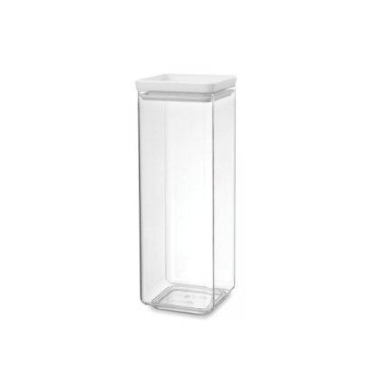 Food storage container TASTY PLUS 2.5 l, light grey, plastic, Brabantia
