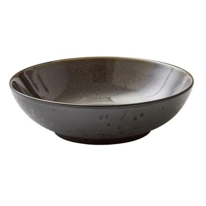Salad bowl 24 cm, black/grey, Bitz