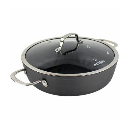 Serving pan NEVERSTICK3 28 cm, 3,5 l, with lid, Eaziglide