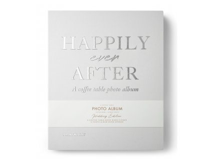 Photo album HAPPILY EVER AFTER, black, Printworks