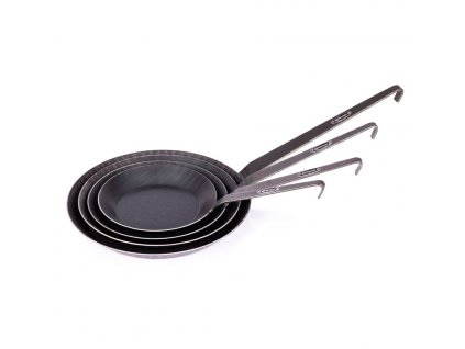 Frying pan SP32 32 cm, induction, outdoor cooking, forged steel, Petromax
