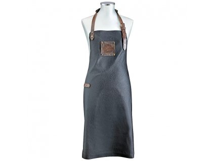 Grill apron 95 cm, black, leather, F.DICK