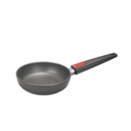 Non-stick pan TITANIUM NOWO 20 cm, for induction, removable handle, titanium, WOLL