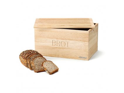 Bread bin 34,5 x 23 cm, with lid/cutting board, Continenta