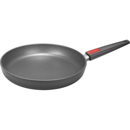 Non-stick pan TITANIUM NOWO 32 cm, for induction, removable handle, titanium, WOLL