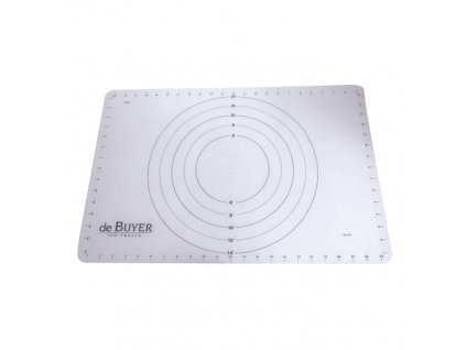 Baking mat 60 x 40 cm, silicone, with markings, de Buyer