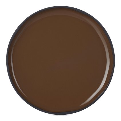 Appetizer plate CARACTERE 15 cm, brown, REVOL