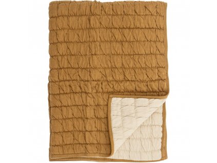 Kid´s blanket BAILLE 100 x 80 cm, brown, cotton, Bloomingville