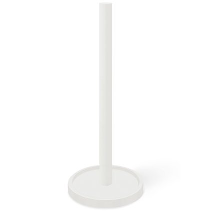 Spare roll holder MIMO 37 cm, white, stainless steel, Zack