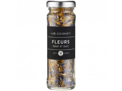 Dried flowers 3 g, marigolds and corn flowers, Lie Gourmet