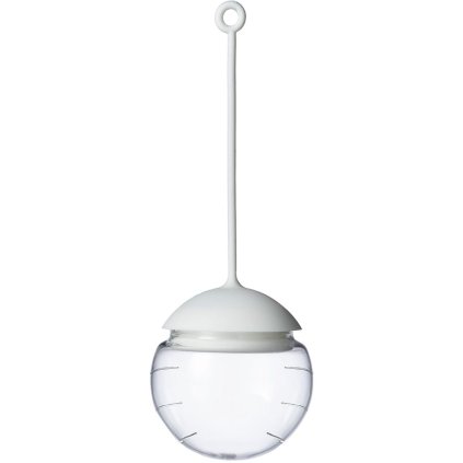Tea infuser INFUSION GLOBE 16 cm, white, glass, Viva Scandinavia