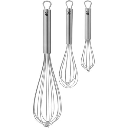 Whisk, set of 3 pcs, stainless steel, WMF