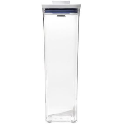 Kitchen storage jar POP GOOD GRIPS 2,1 l, small square, plastic, OXO