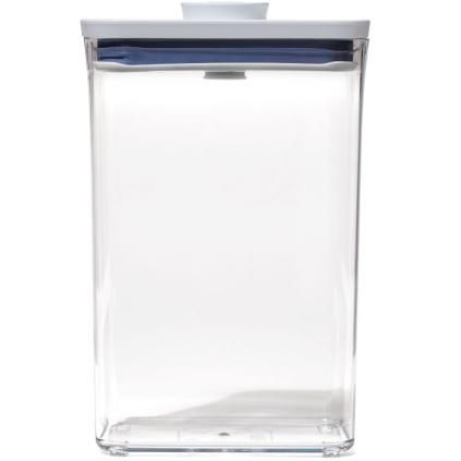 Kitchen storage jar POP GOOD GRIPS 2,6 l, rectangle, plastic, OXO