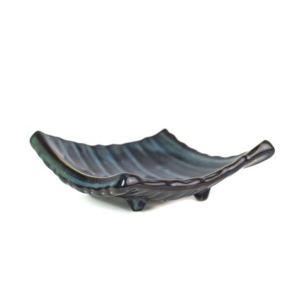 216647 servirovaci talir neptune 14 x 11 cm modra keramika mij