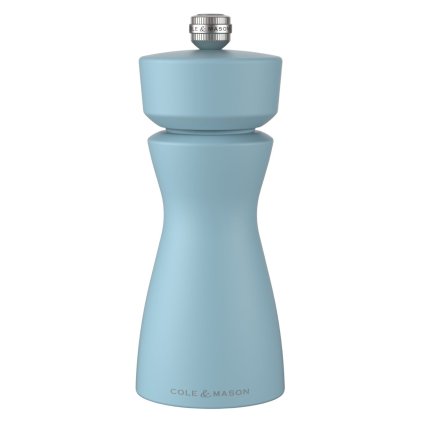 219596 mlynek na sul nebo pepr kenton 15 cm svetle modra drevo cole mason