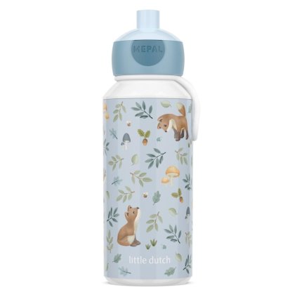 222362 lahev na vodu pro deti campus 400 ml lesni pratele plast mepal