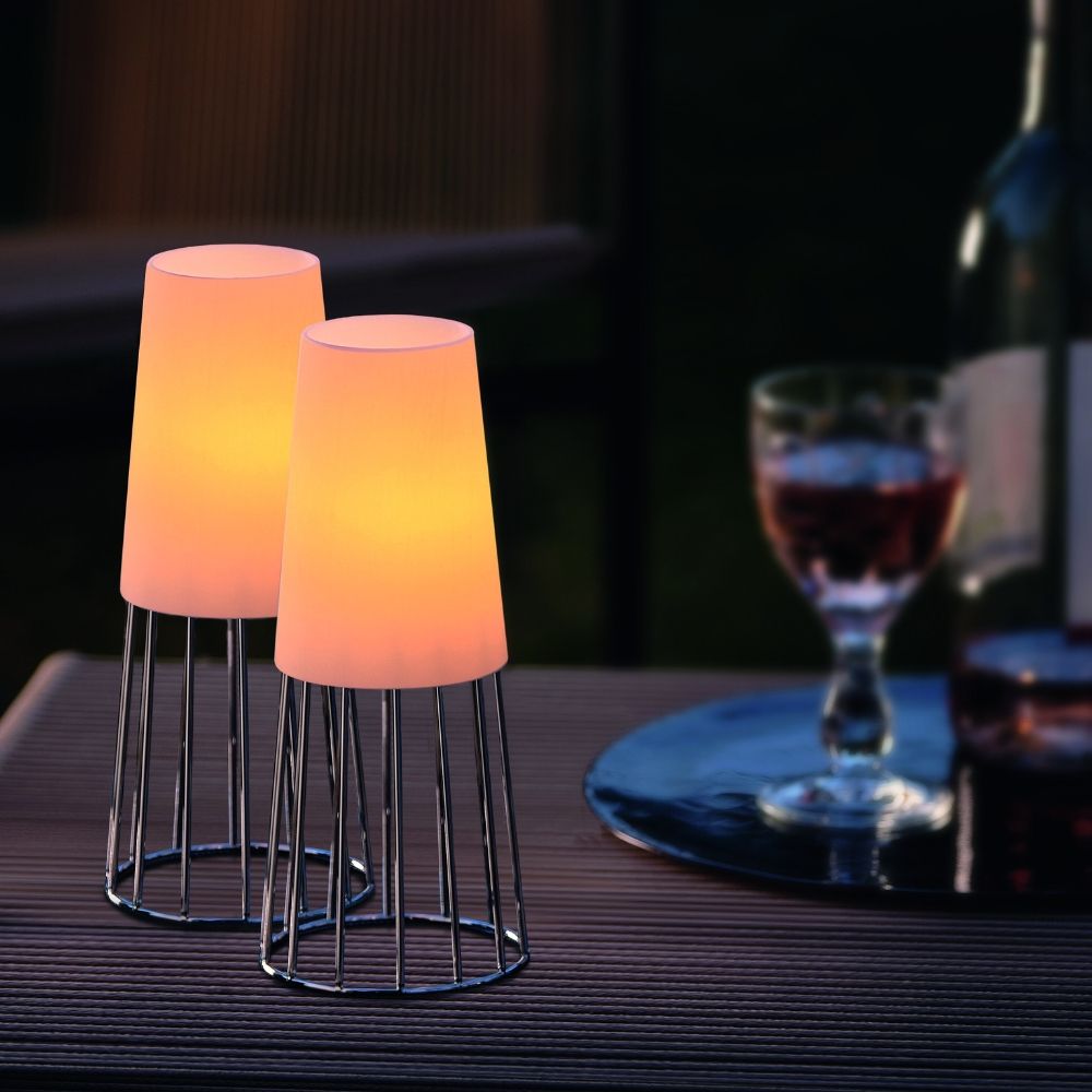 Tealight holder LIGHTHOUSE, set of 2 pcs, 17 cm, Philippi