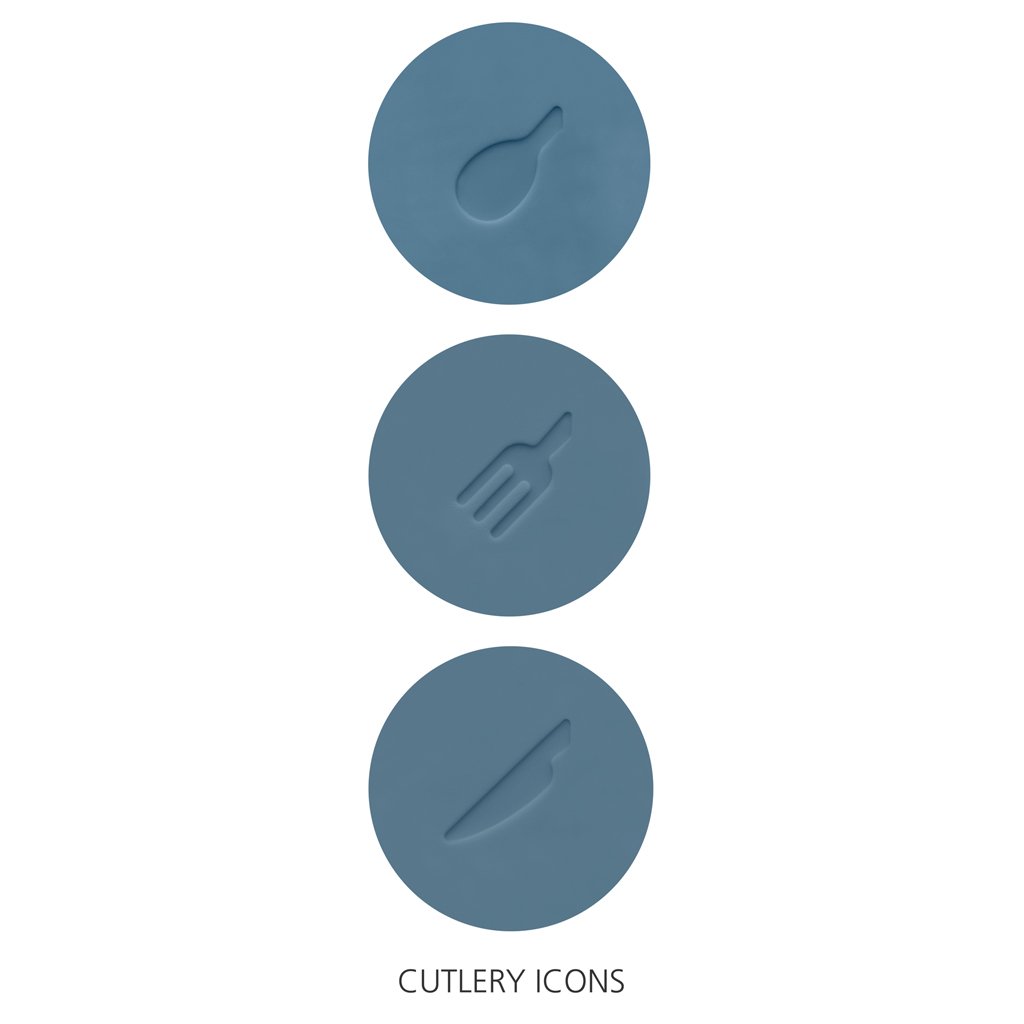 Cutlery tray DRAWERSTORE COMPACT, blue, Joseph Joseph